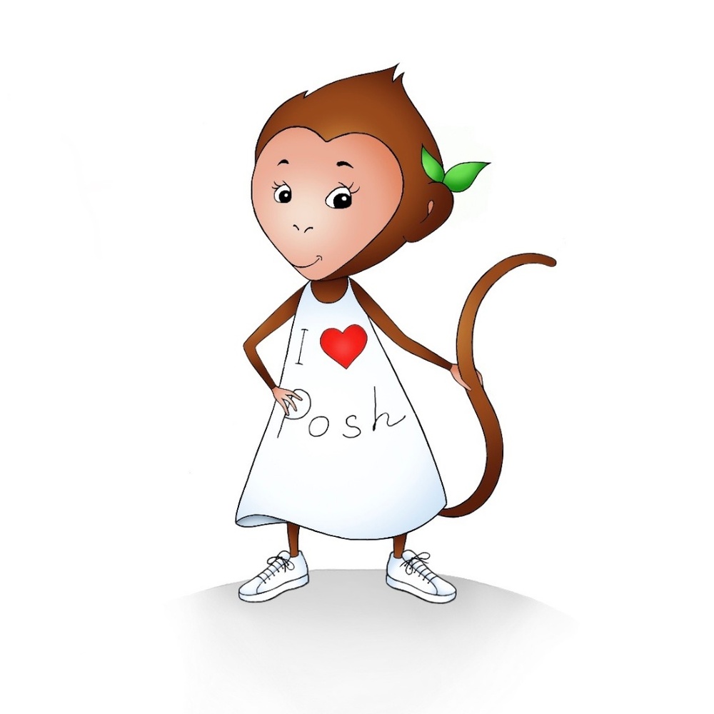 Meet your Posher, Poshmonkey 🐵👋💛